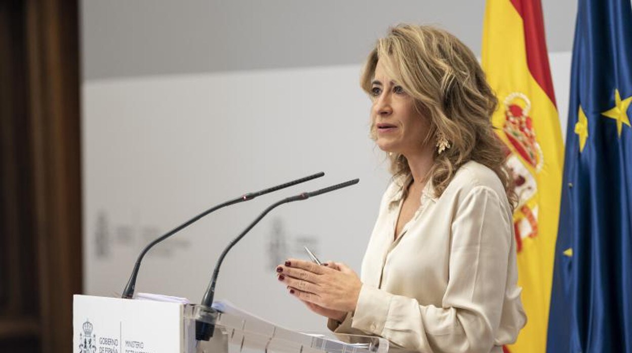La ministra de Transportes y Movilidad, Raquel Sánchez