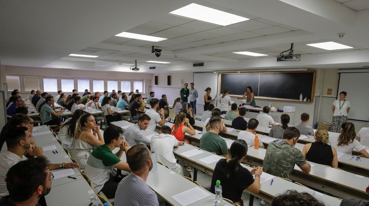 Exámenes en la Escuela de Ingenieros de Sevilla