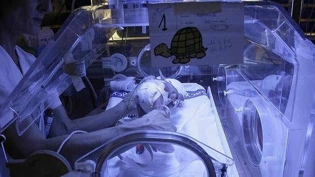 Unidad de niños prematuros del hospital del Ríohortega, Valladolid