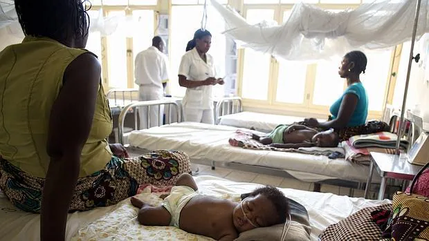 Centro de salud de Manhica , donde se investiga la vacuna de la malaria, en Mozambique