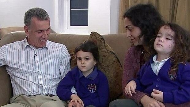 La familia King durante la entrevista concedida a la televisión británica ITV