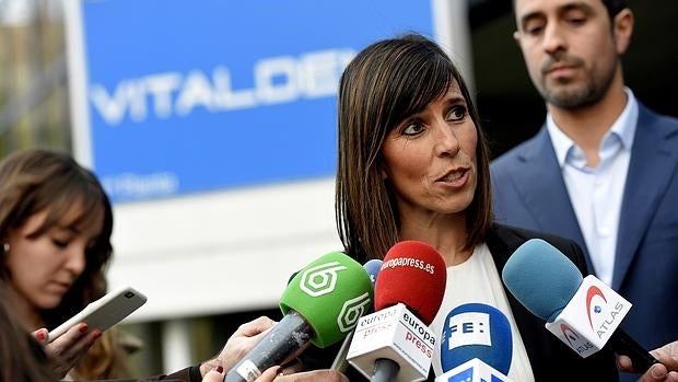 La portavoz de Vitaldent, Ana Caspistegui