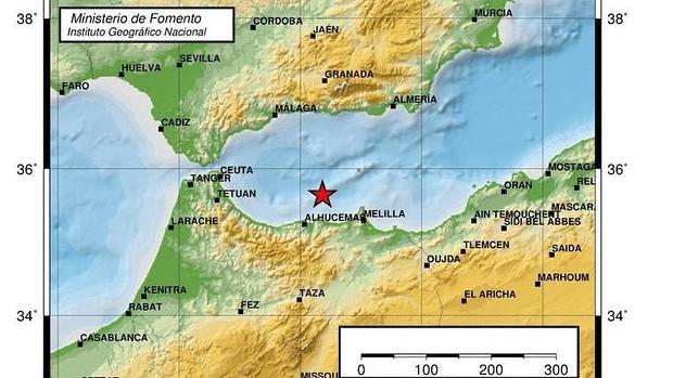 Dos temblores de tierra de 4.5 y 4.6 grados, sentidos en Melilla y Andalucía