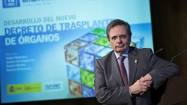 El director de la Organización Nacional de Trasplantes (ONT), Rafael Matesanz