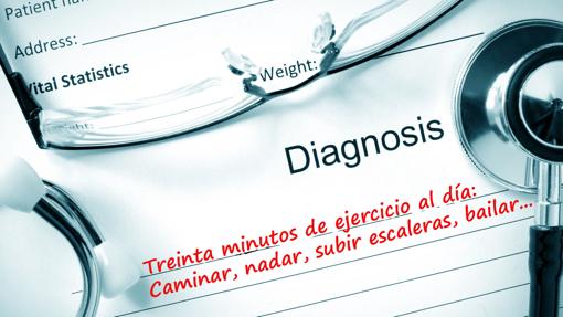 El ejercicio deberñia recetarse por sus muchos beneficios