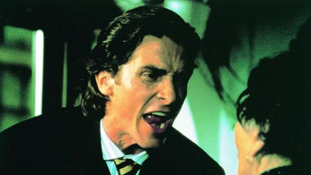 Christian Bale en un fotograma de la película «American Psycho»