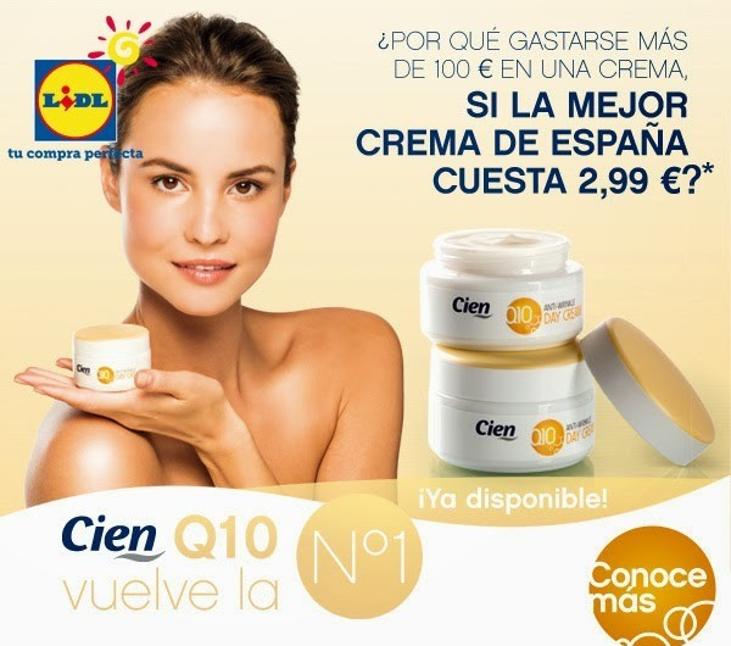 Anuncio de Lidl de la crema «Cien»