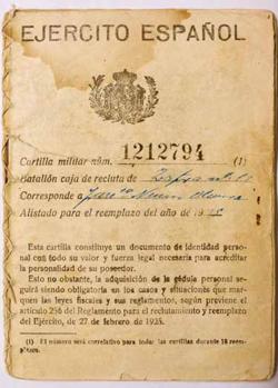 La cartilla de Francisco Núñez