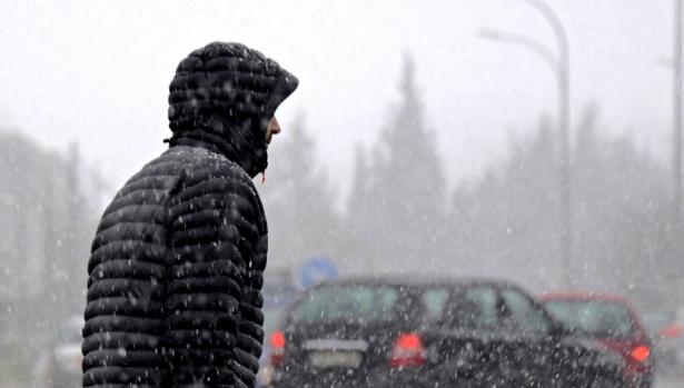 Reciente temporal de nieve en Palma de Mallorca