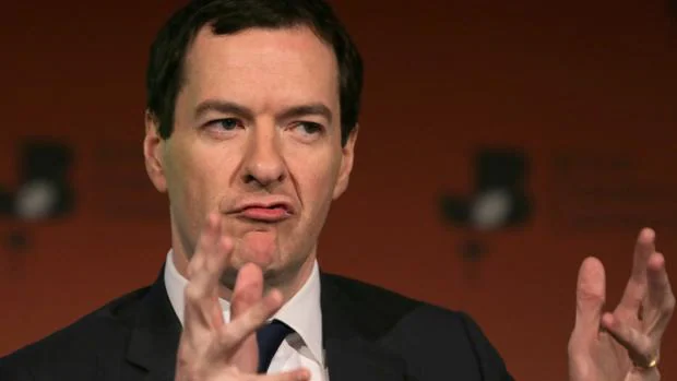 Osborne, durante una conferencia en la Cámara de Comercio