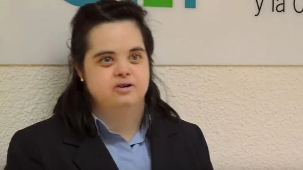 Belén Rial en el vídeo por el Día Mundial del Síndrome de Down