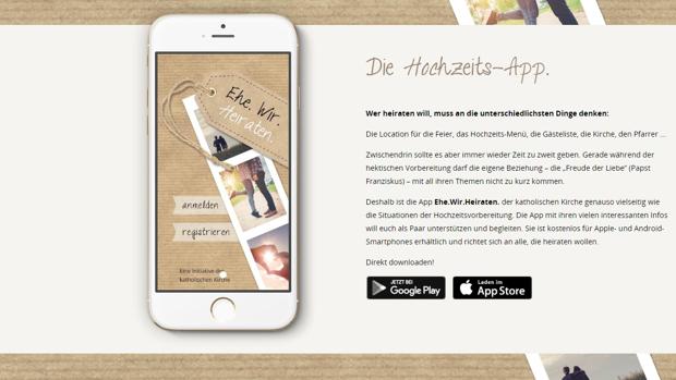 Aplicación puesta en marcha en Alemania dedicada a las parejas católicas