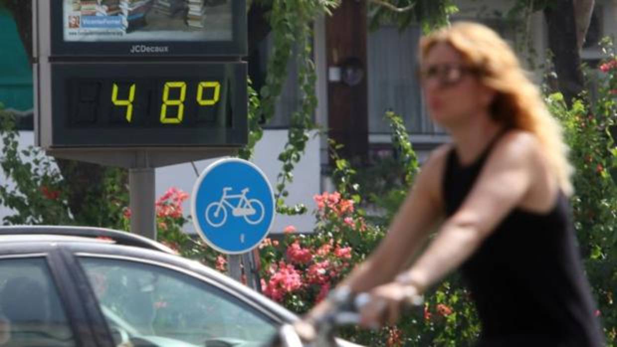 Calor asfixiante en Sevilla