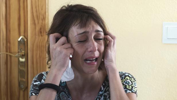 Juana rivas llora desconsoladamente ante la posibilidad de devolver a sus hijos