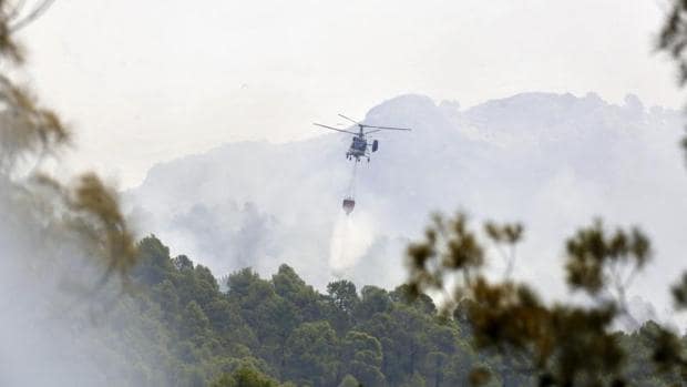 El incendio forestal de Yeste ha quemado 1.260 hectáreas, 700 del parque natural del río Mundo