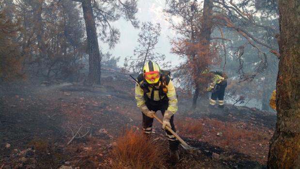 Los scouts que dieron la voz de alarma sobre el incendio de Yeste impidieron una tragedia