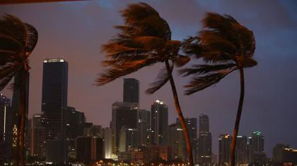 El huracán Irma, a su paso por Florida el pasado 9 de septiembre