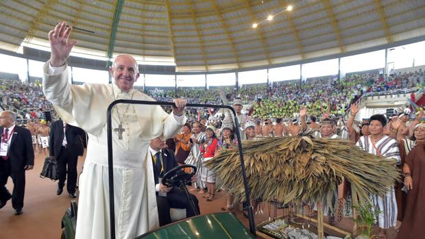 El Papa denuncia en Amazonia la esclavitud sexual y la violencia contra las mujeres