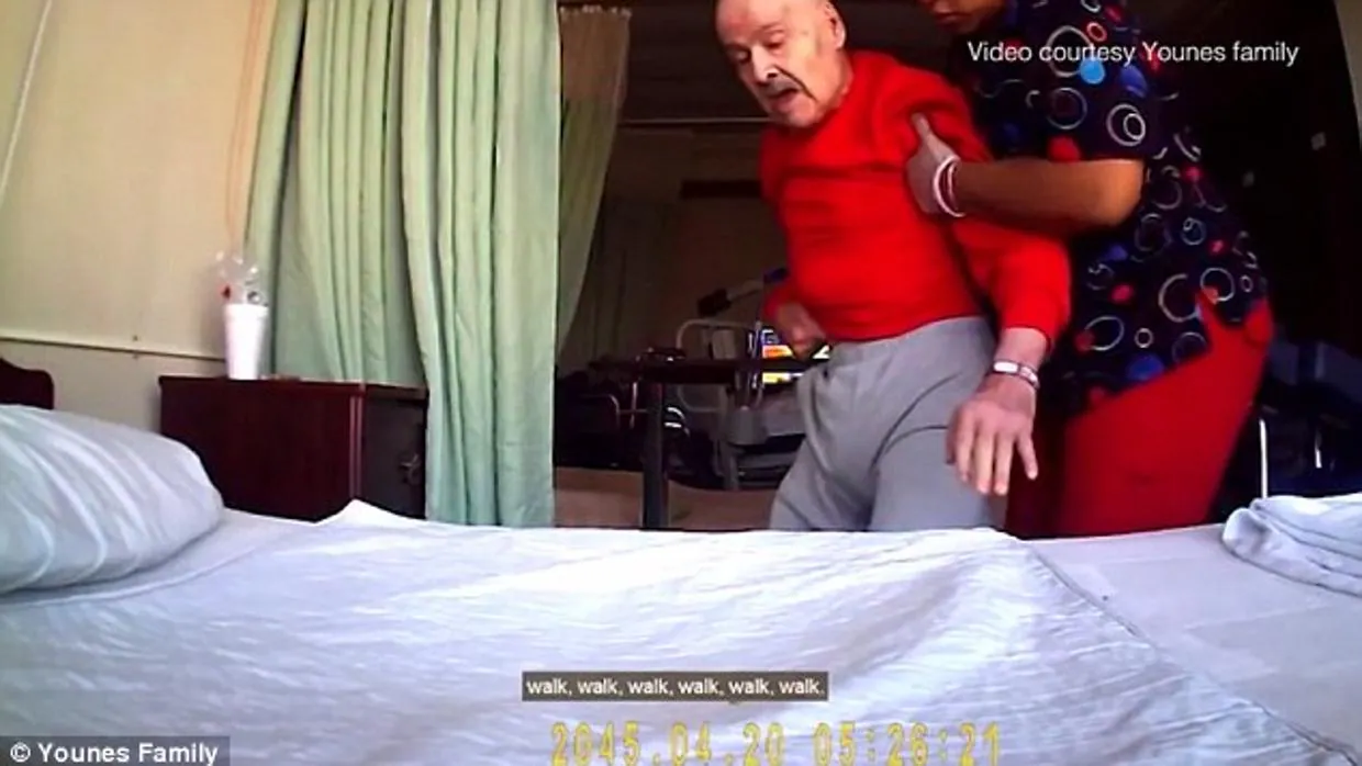 Captan con cámara oculta los horribles malos tratos de las enfermeras de una residencia a su padre de 89 años