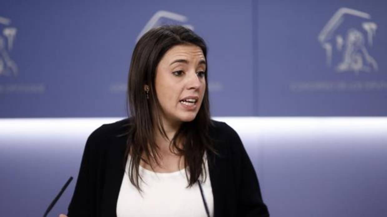 LA portavoz de Podemos en el Congreso de los Diputados, Irene Montero