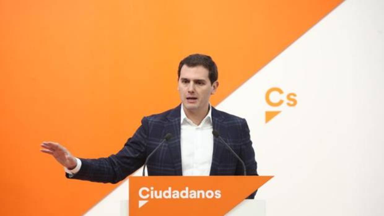 El presidente de Ciudadanos, Albert Rivera