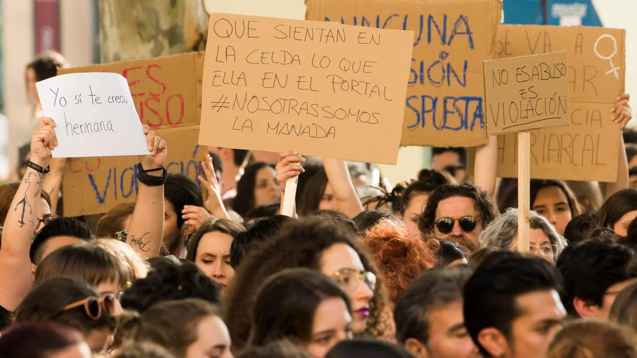 Concentraciones en toda España para protestar por la sentencia de «La Manada»