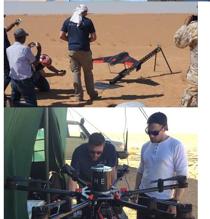 Drones españoles para erradicar las plagas de langostas de África