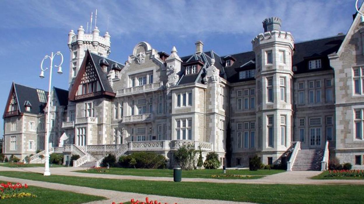 Palacio de la Magdalena, sede de los cursos de verano de la UIMP