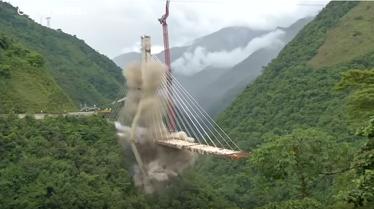 Demolición del viaducto