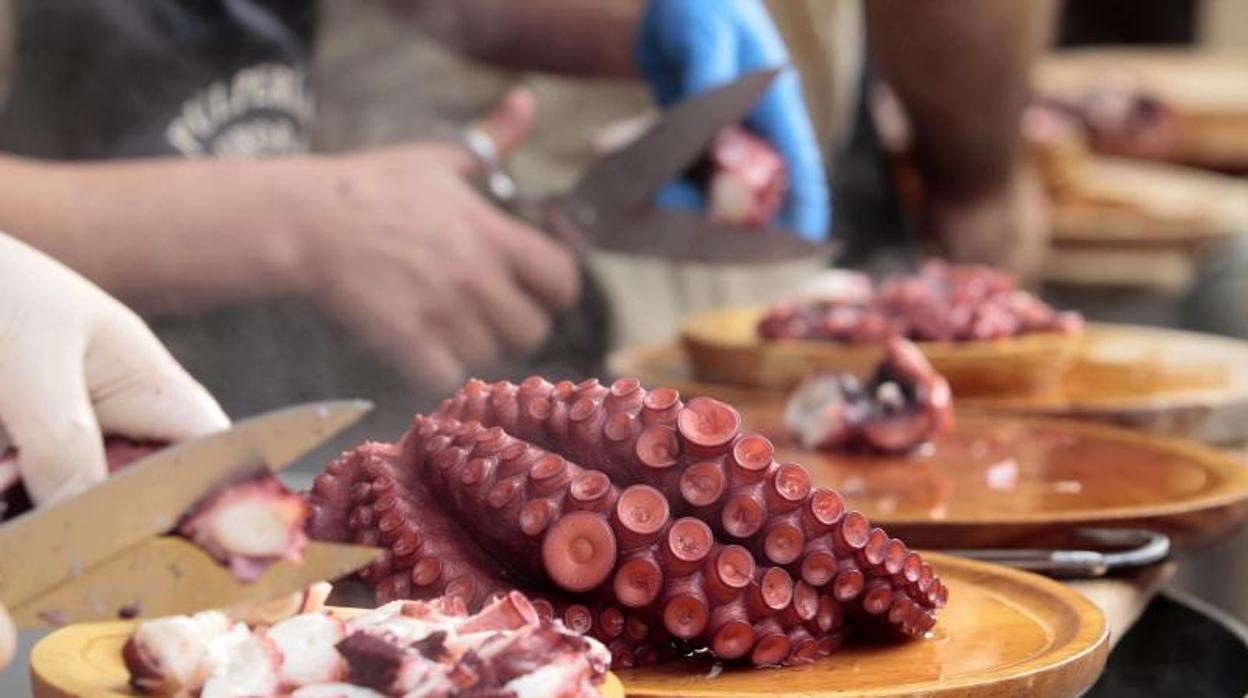 Los romanos ya comían pulpo gallego