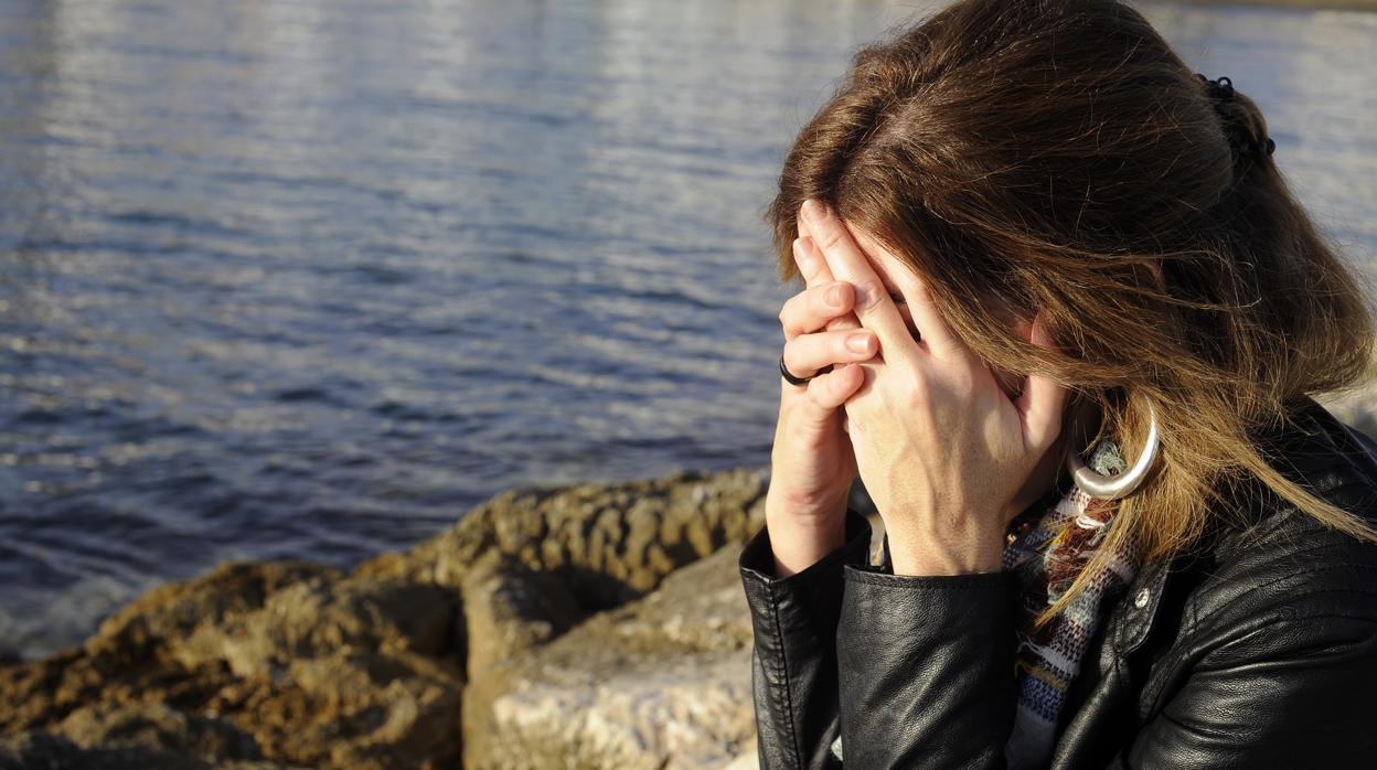 Imagen de una mujer víctima de una violación