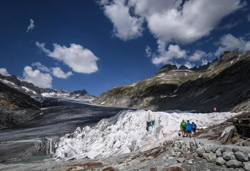 Glaciares en peligro en Suiza
