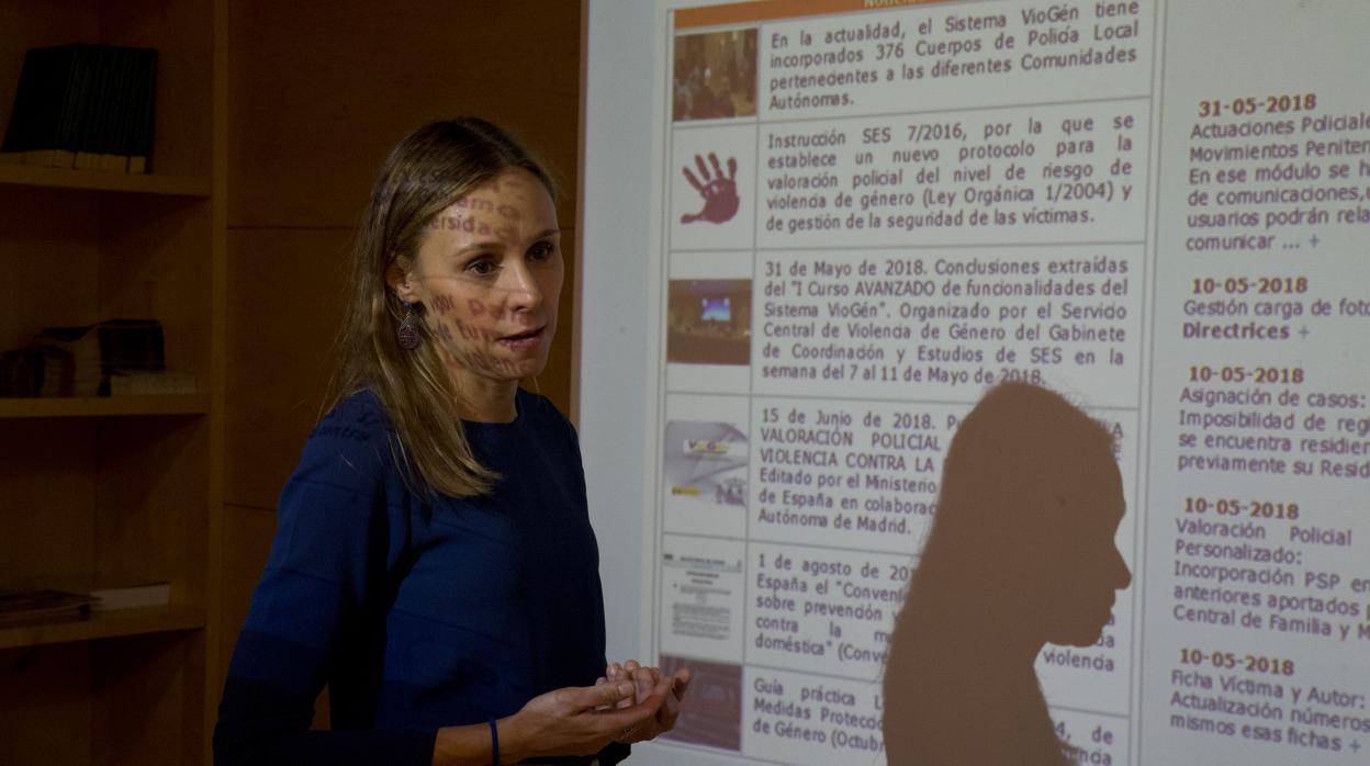 Marina Rodríguez, la comisaria responsable del Área de Violencia de Género del Ministerio del Interior