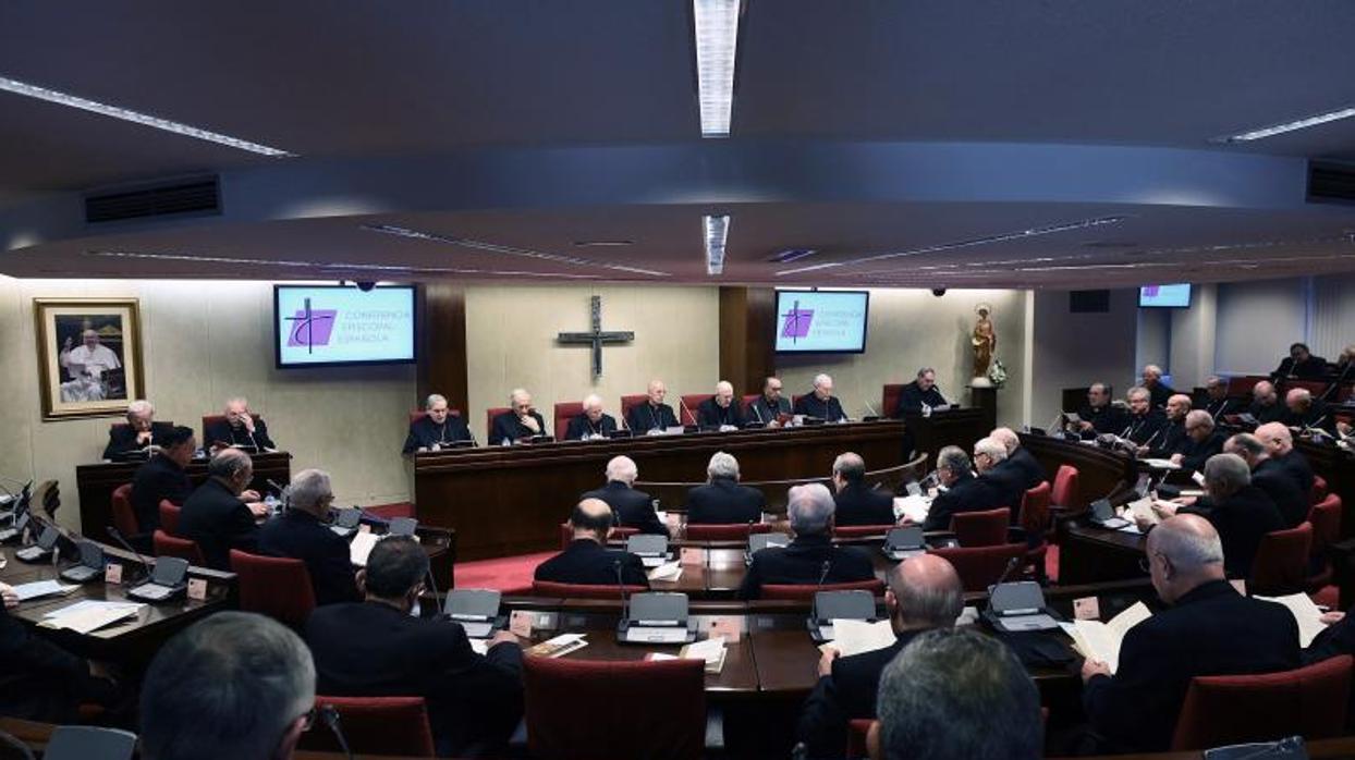 Asamblea Plenaria de los obispos reunidos esta semana en la sede de la Conferencia Episcopal en Madrid