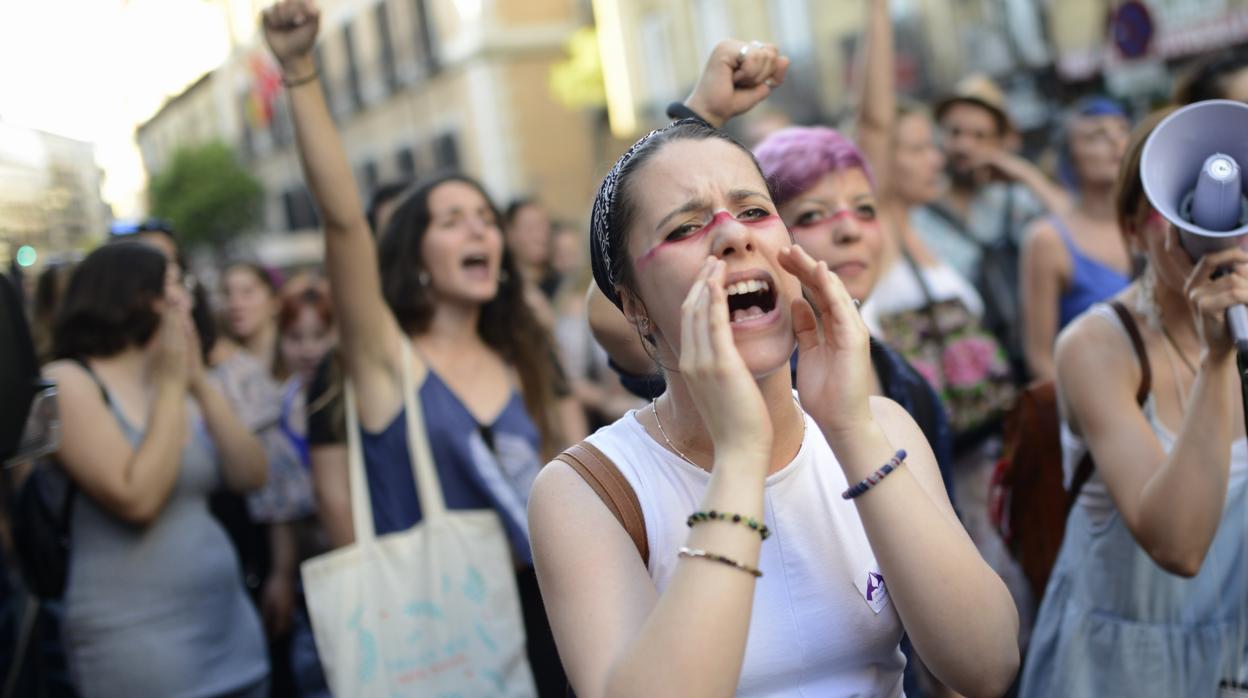 Manifestación por la sentencia de La Manada