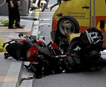 Dos motoristas mueiweon en un accidente ocurrido en 2011 en el cruce de la calle Balmes con Córcega, en pleno Eixample barcelonés