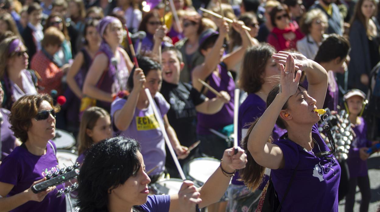 Imagen de archivo de una manifestación feminista