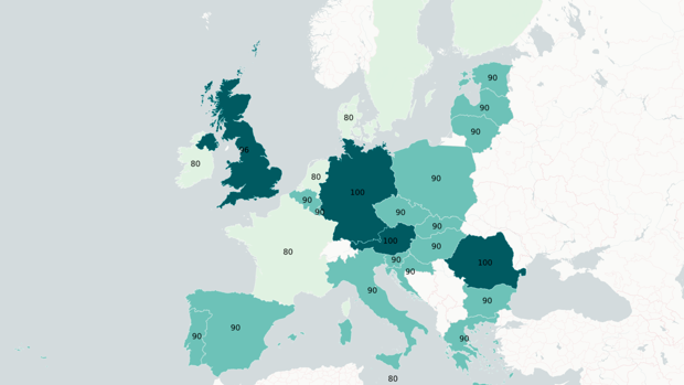 España deja de tener las carreteras secundarias con el límite de velocidad más alto de la UE