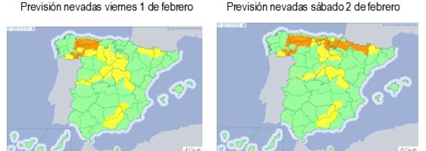 La DGT recomienda evitar circular por las carreteras del tercio norte durante hoy y mañana