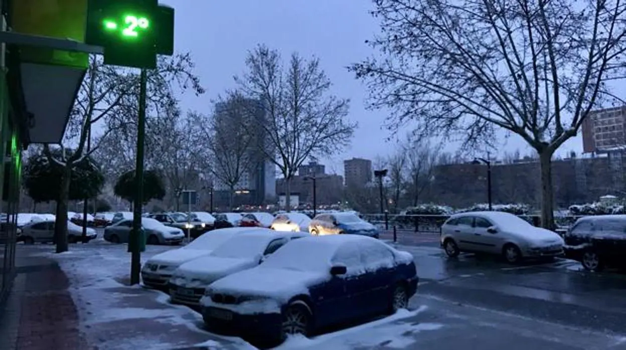 Un municipio de Valladolid amanece a 16 grados bajo cero, la temperatura mínima de todo el país