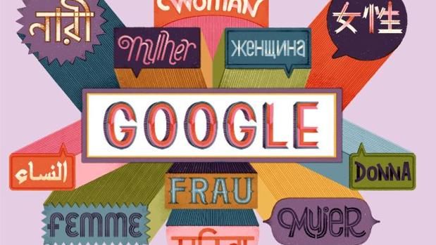 Google celebra el Día Internacional de la Mujer con un doodle con trece frases de mujeres