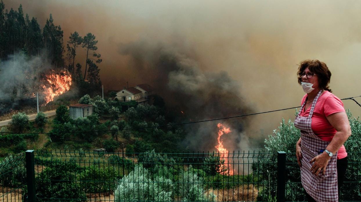 Uno de los incendios de Portugal en 2017