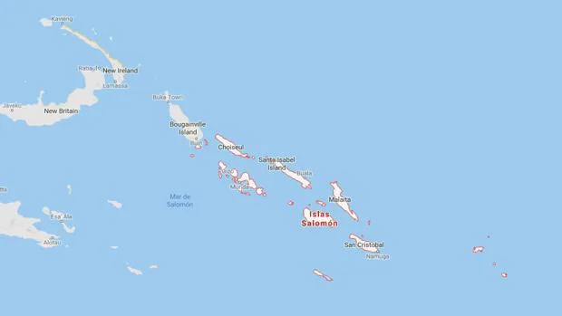 Un terremoto de magnitud 6,1 sacude el norte de las Islas Salomón en el Pacífico