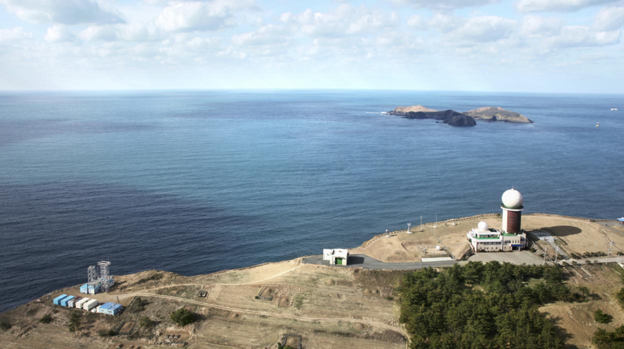 Estación de medición en Cortea del Sur