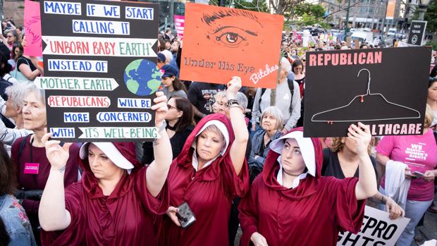 Concentraciones en más de 400 ciudades de Estados Unidos para defender el derecho al aborto