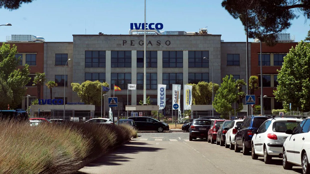 Vista de la sede de la empresa Iveco en Madrid