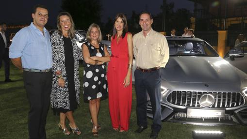 Álvaro Maestre, Ana de la Orden, Beatriz Codes y Luis Sánchez