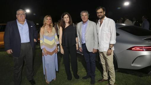 Antonio Martín, Olga Samper, Sonia Martín, Miguel Gallego y Francisco Javier Ramírez