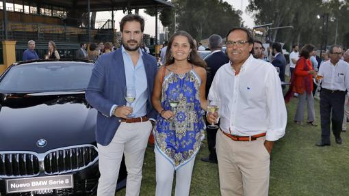 Francisco Butelo, Carlota Merino y Miguel Merino