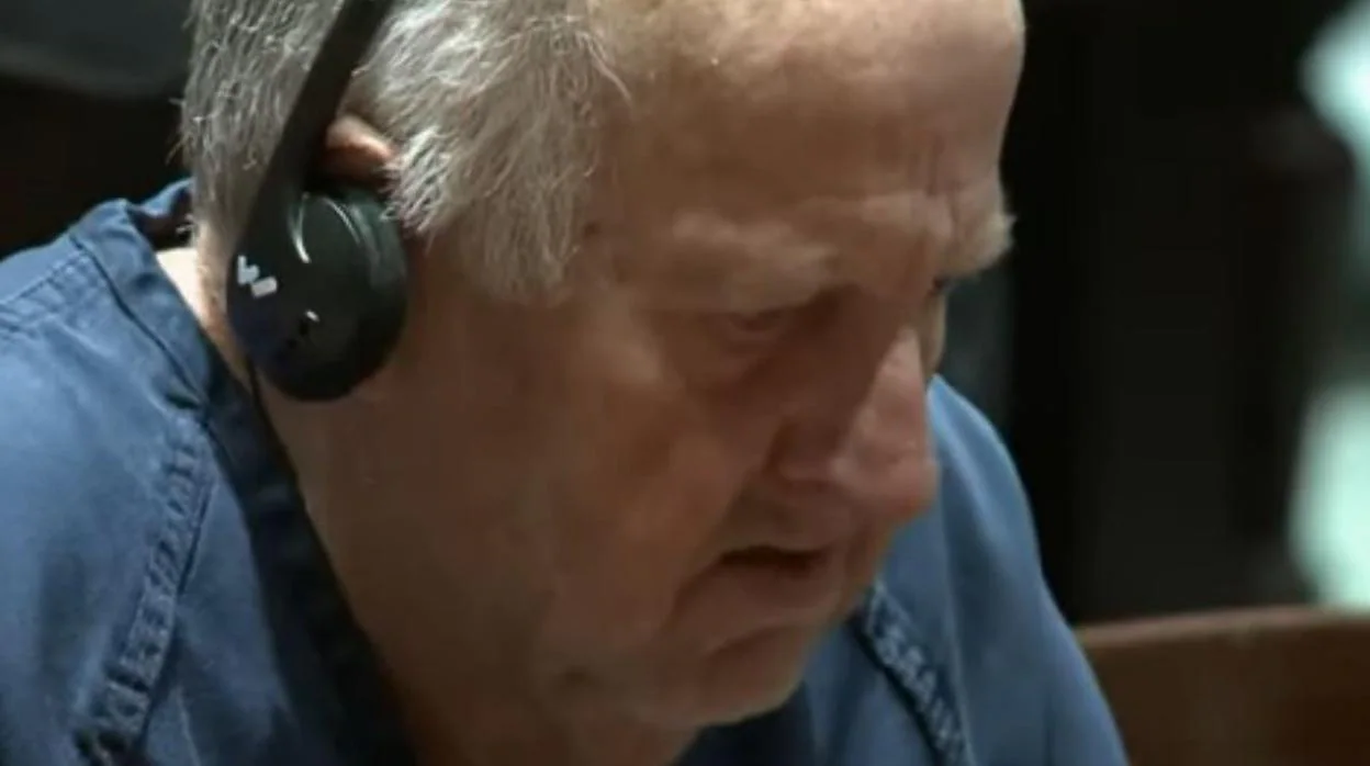Captura de imagen de un vídeo de Flick durante el juicio